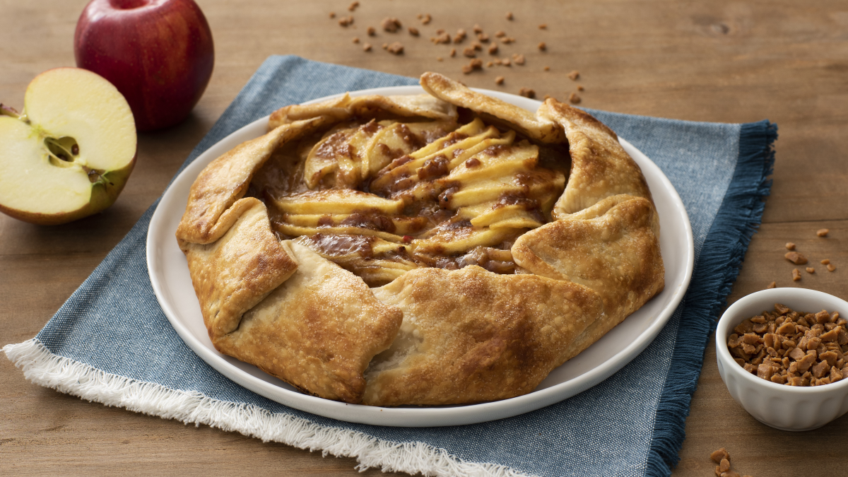 Toffee Apple Tart
